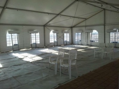 בפעם העשירית: אוהל נייד ממוזג ומיוחד עבור מתפללי יום כיפור ברובע יזרעאל