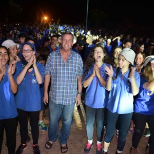 מפגן עוצמה יזרעאלי כ- 2200 בני נוער מעמק יזרעאל פתחו את שנת הפעילות של תנועות הנוער
