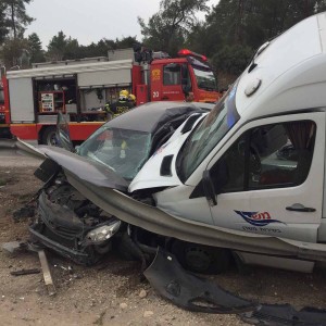 תאונה קשה בכביש 79 בין ציפורי למושב סוללים