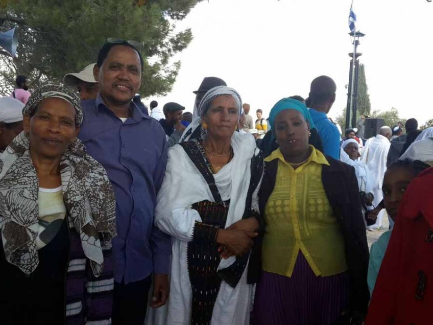 הנציגות ממגדל העמק בחגיגות הסיגד בירושלים