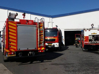 "חם חם" מתחמם: שריפה במפעל "גוונים" בעפולה