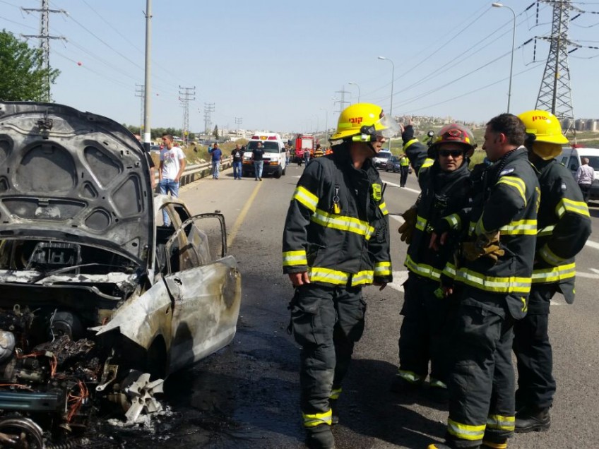 כביש 79: מורה לנהיגה נפצע קשה בתאונה