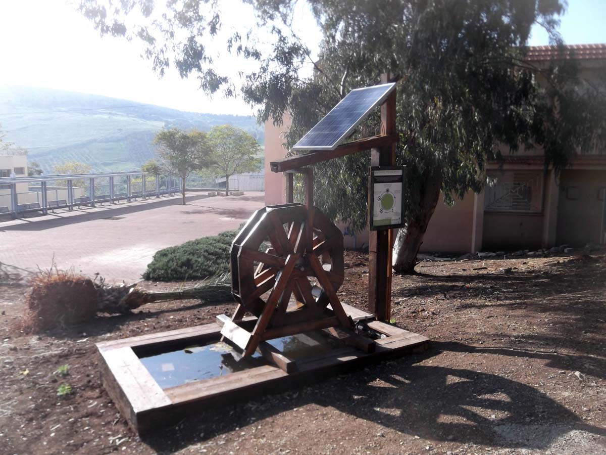 מתקן האנרגיה בתיכון אחווה גלבוע. צילום יח"צ מוא"ז הגלבוע