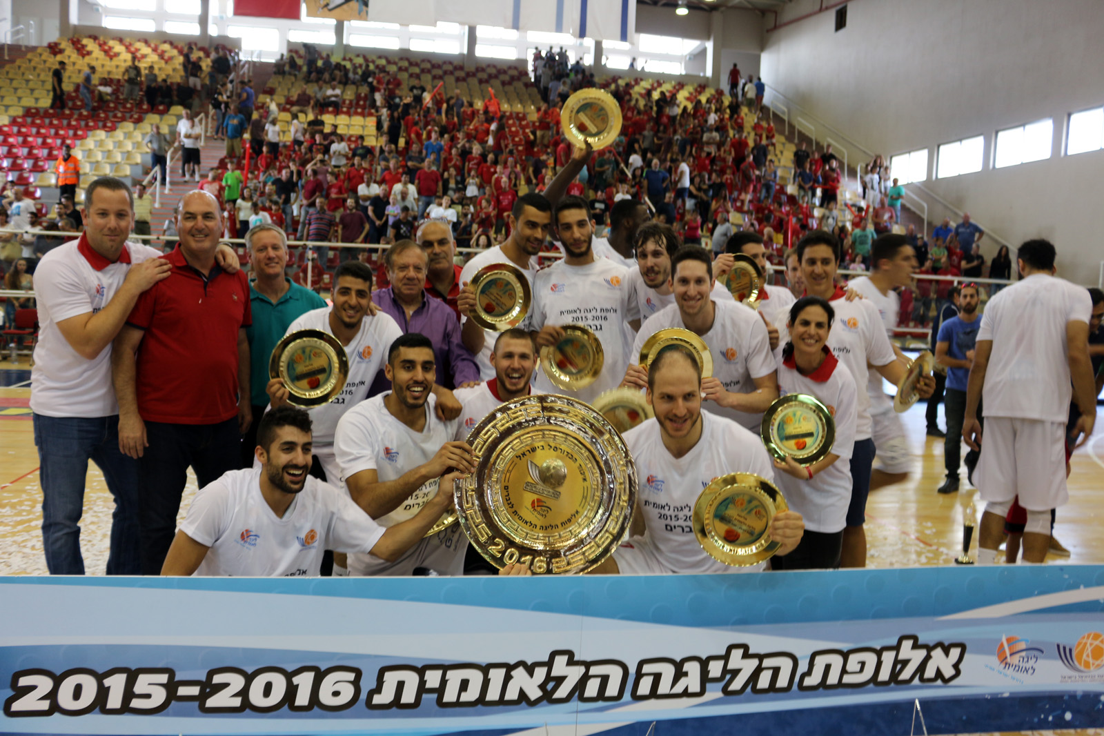 גלבוע גליל אלופת ליגה לאומית לשנת 2016