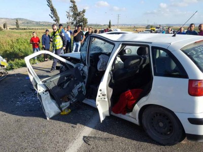 ממשיך לדמם: תאונה קשה בכביש 60 בין צומת יזרעאל לגן נר