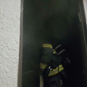 שרפה בדירה בנצרת