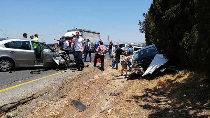 בסמוך לצומת יזרעאל: תאונת דרכים רבת נפגעים, הכביש נסגר לתנועה