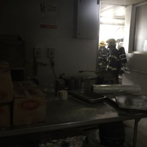 שרפה במטבח מלון נהר הירדן