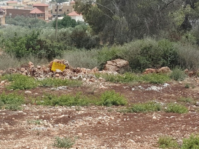 פונה מסיג גבול שהקים רפת בלתי חוקית על אדמות המדינה