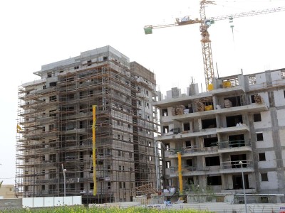 עפולה: 1200 דירות בבנייה פעילה