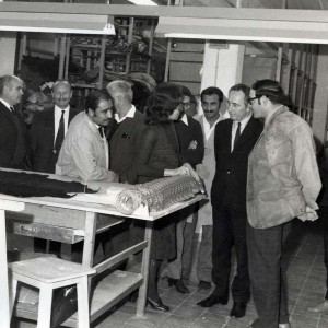 שמעון פרס שר התקשורת 1971