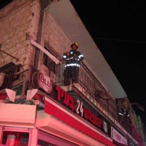 שריפה בפיצוצייה בטבריה