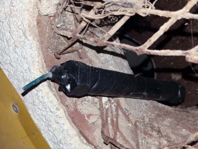 מטען צינור נתפס בעפולה- אם 16 נמצא סמוך לכפר גדעון