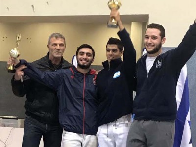 עמק יזרעאל: נבחרת הסייף  עשתה חיל בגביע המדינה