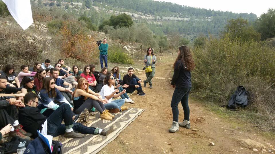 גיוס בני נוער לפעילויות התנועה. צילום: באדיבות פייסבוק ארגון "השומר החדש"