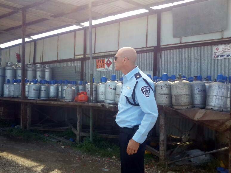 399 בלוני גז פיראטים הוחרמו ע״י המשטרה