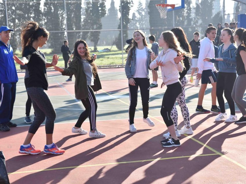 נחנכו מגרשי ספורט חדשים בביה"ס עמקים תבור במזרע