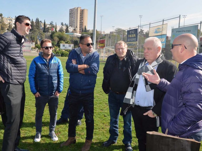 צמרת הטוטו ומנהלת הליגות לכדורגל ביקרה בנצרת עילית