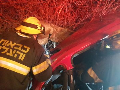 סמוך לבלפוריה: שני צעירים נהרגו בתאונת דרכים