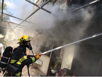 חם: בית עלה באש בכפר נין
