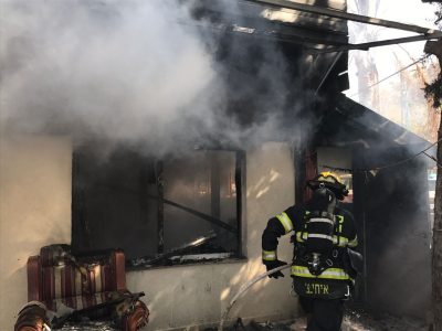 בית שאן: מסעדה מוכרת בעיר עלתה באש