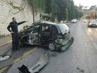 כביש עוקף נצרת: בן 22 נפצע קשה בתאונת דרכים