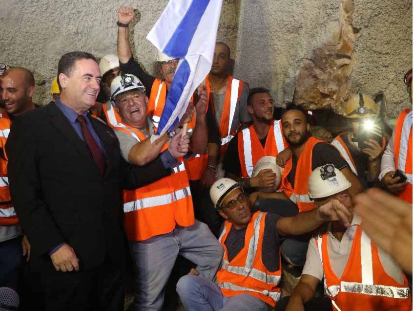 נפרצה מנהרת יקנעם- בדרך להמשך כביש 6 צפונה