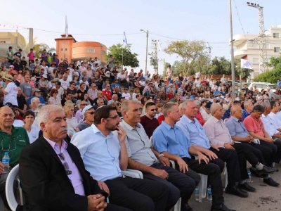 לאחר אירוע "תג מחיר" בנאעורה: 1000 משתתפים בעצרת הזדהות בכפר