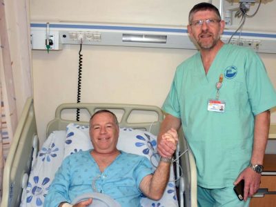טוויסט בעלילה: ניצל מהתקף לב חריף בעקבות רצון לתרום כליה