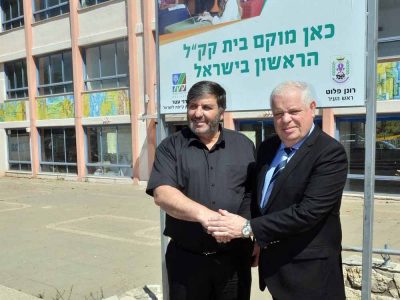 החלו העבודות להקמת בית קק"ל הראשון בישראל בנצרת עילית