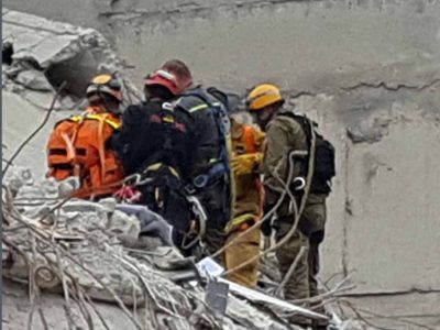מרוץ נגד הזמן: אורון דמרי- לוחם אש מעפולה מסייע לאיתור נעדרים שנפגעו ברעידת אדמה במקסיקו