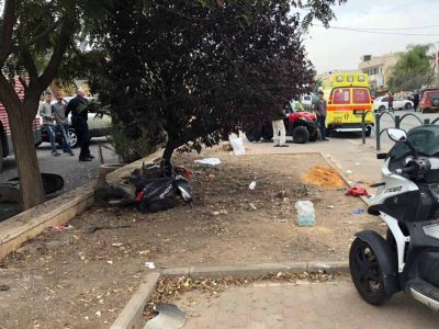 טרגדיה: רוכב אופנוע בן 16 נהרג בתאונה
