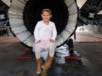 "הרגישו בשמיים": ביקור מרגש של ילדים חולי סרטן בבסיס חיל האוויר ברמת דוד