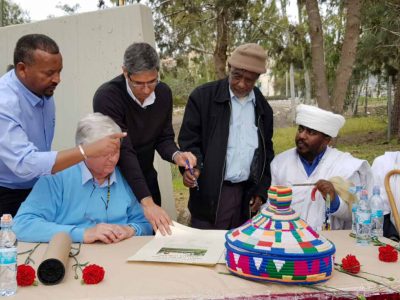 עפולה: הונחה אבן הפינה להקמת מרכז מורשת ליהדות אתיופיה