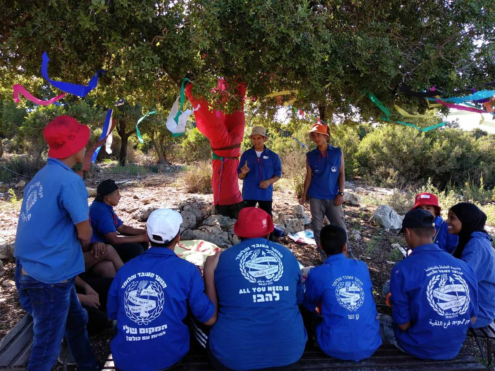 קיץ 2018 מחנה ביער כפר החורש תנועת הנוער העובד והלומד. צילום באדיבותהנוער העובד (1)