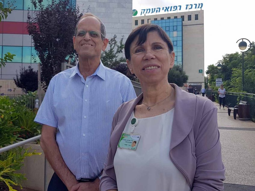 מנכ"ל בנק ישראל חזי ביקר במרכז רפואי העמק