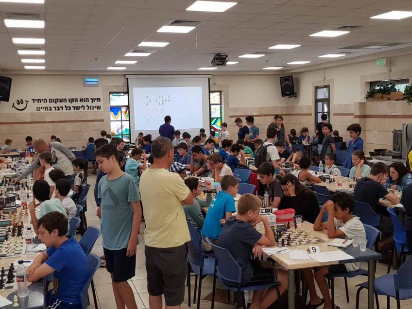 מרתק: אליפות ישראל עד גיל 14 בשחמט נערכה בויצו ניר העמק