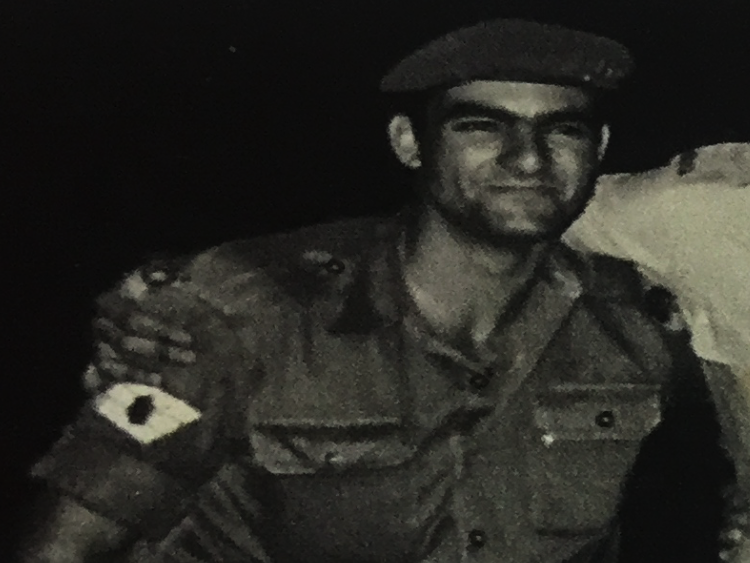 פליקס דה פז, בעת שירותו הצבאי. צילום ארכיון צילומים: דובר צה"ל