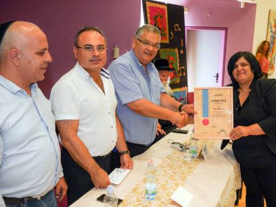 מגדל העמק: מלי אליגוב נבחרה למנהלת מצטיינת