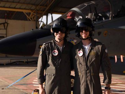 נוסקים אל על: שלושה טייסים מהאזור סיימו את קורס הטיס של חיל האוויר