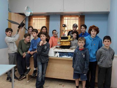 מגידו: תלמידי מצוינות מביה"ס "פלגים" העפילו לגמר בתחרות החלל הארצית