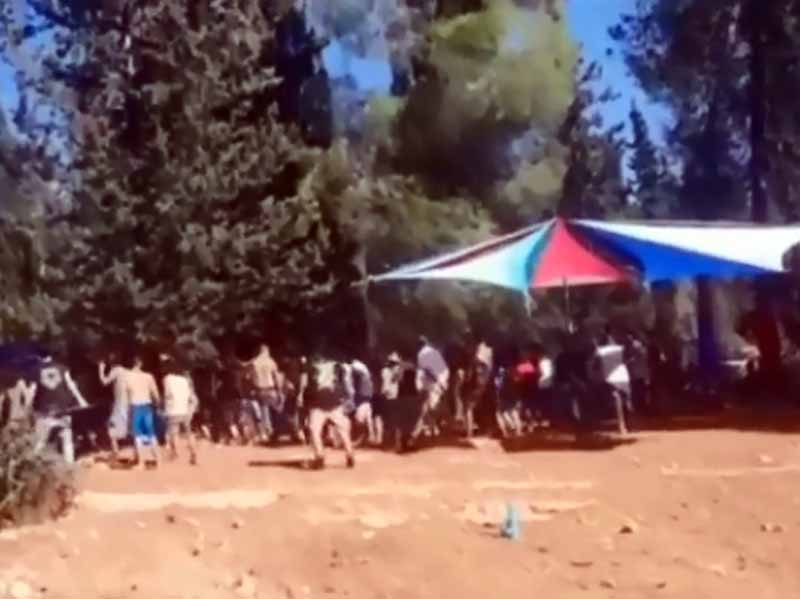 ללא מסכות ועם המון אלכוהול: המשטרה הפסיקה מסיבת טבע סמוך לאלונים בעמק יזרעאל