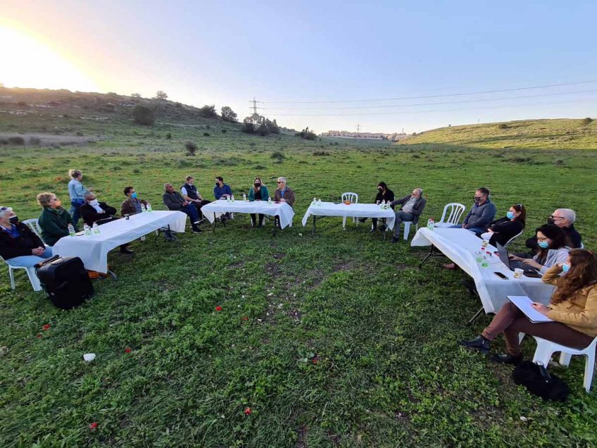 מחאה במגידו: ישיבה מיוחדת בעמק השלום על הכוונה לבנות נדל"ן במקום