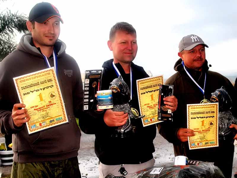 תחרות הדיג הארצית "ישראפיש": במקום הראשון קבוצת Karasiki