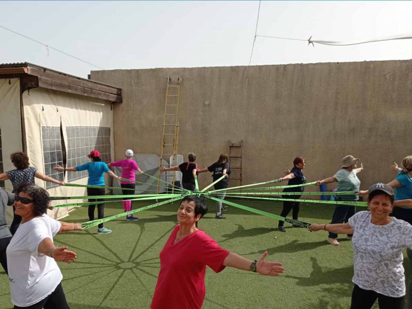 "נעים בשלישי": פעילויות ספורט לאזרחים ותיקים במרחבים הציבוריים ביישובי עמק יזרעאל