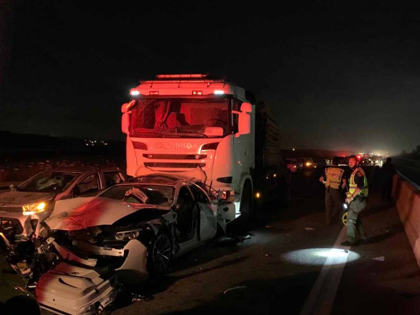 שני הרוגים בתאונה קטלנית בכביש 77