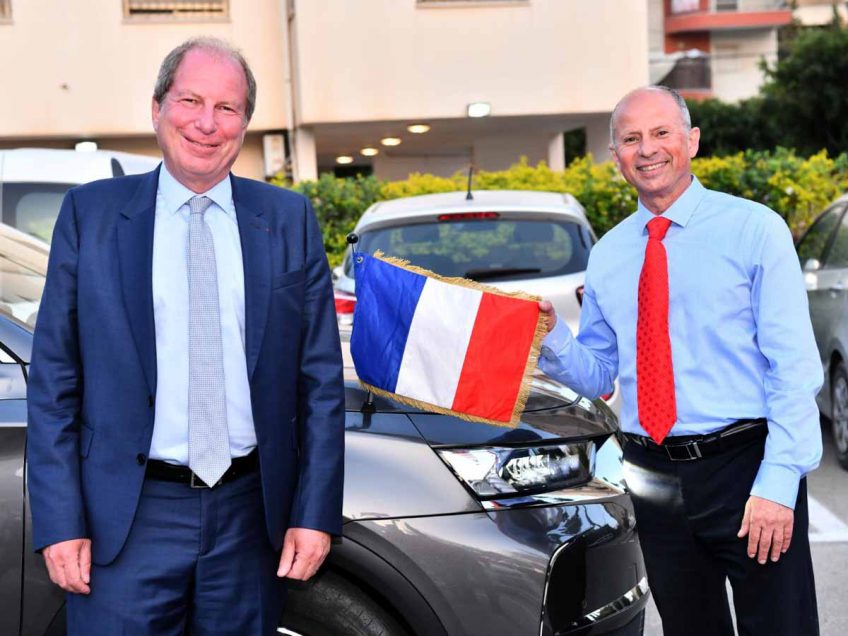 בונז'ור: שגריר צרפת בישראל אריק דנון קיים ביקור בעפולה
