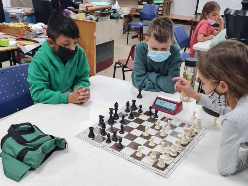 נפתח מרכז מצוינות לשחמט בביה"ס "עליזה בגין"