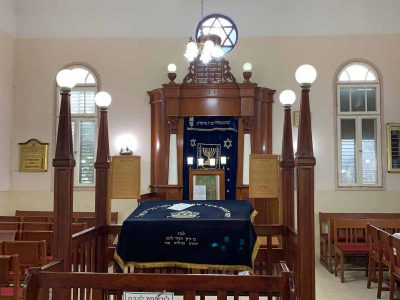 "וישב, ויחגוג ויתרגש": המחווה המרגשת לנעם בבית הכנסת בנהלל