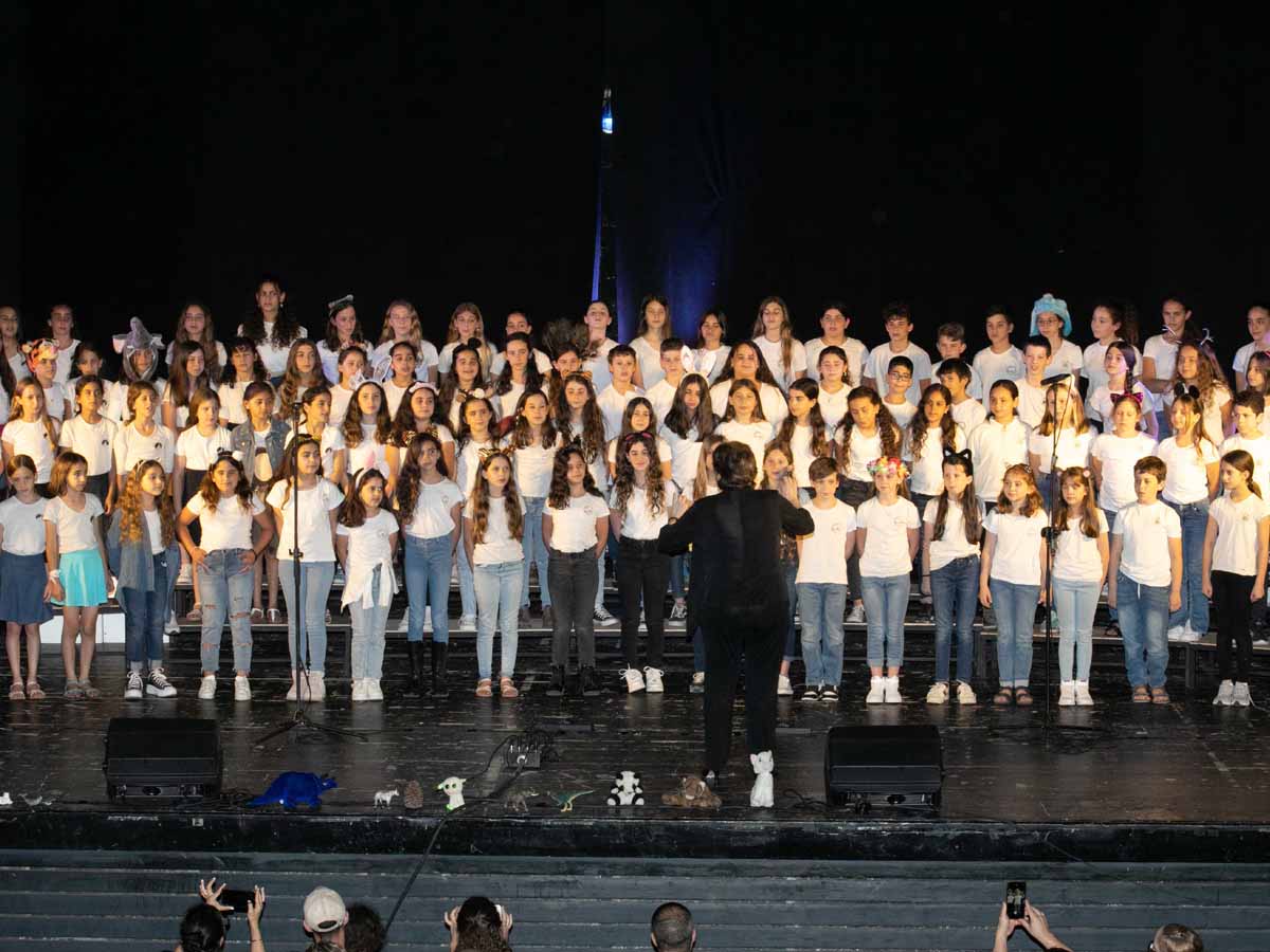 המשתתפים במקהלות. צילום: ענת חרמוני